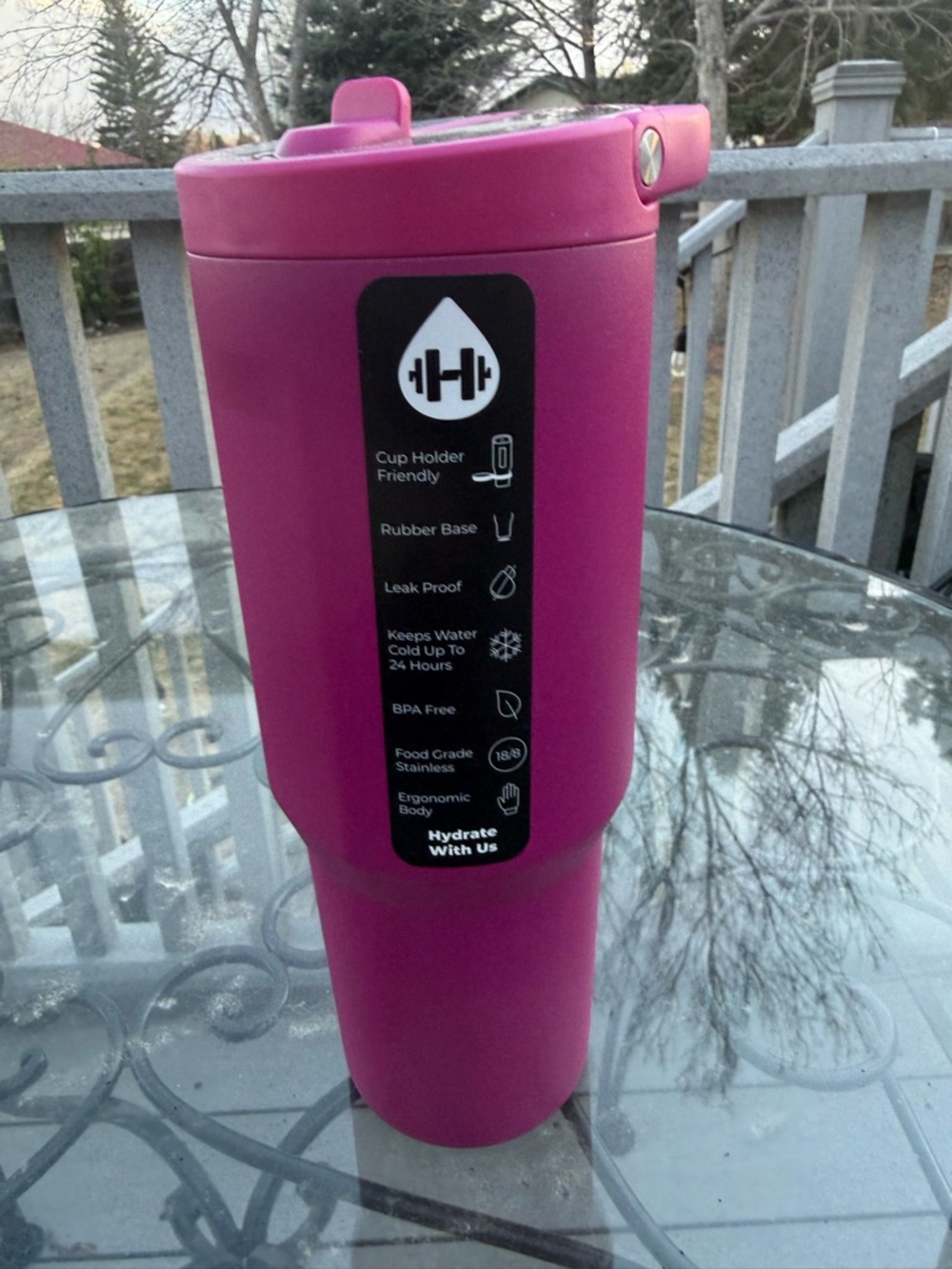 HydroJug 32 oz Sport Harvest Berry BNWT